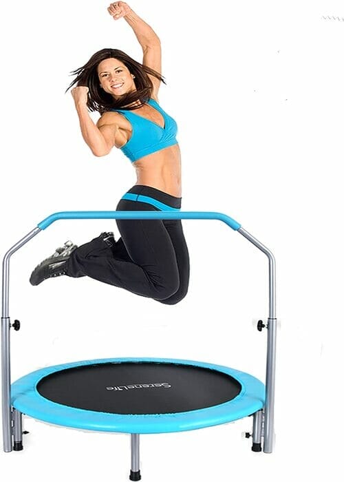 SereneLife Portable & Foldable Trampoline - SLELT403