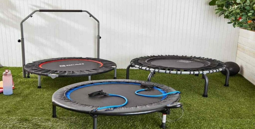 best mini trampoline with handle for adults